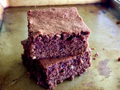 chocolate-amish-friendship-bread-brownies image
