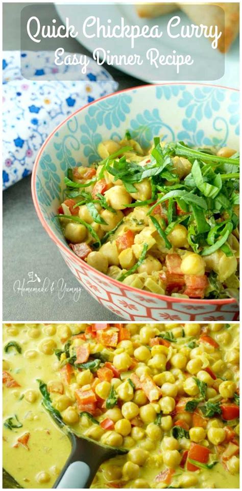 quick-chickpea-curry-easy-dinner-recipe-homemade image