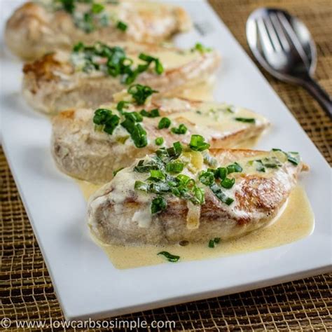 chicken-in-creamy-green-onion-sauce-low-carb-so image