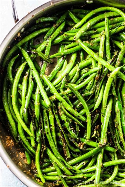 sauteed-green-beans-with-garlic-the-endless-meal image