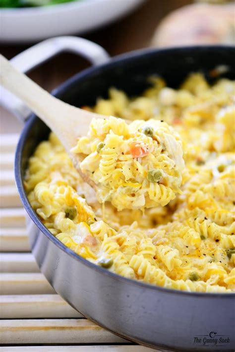 one-pan-cheesy-chicken-noodles-the-gunny-sack image