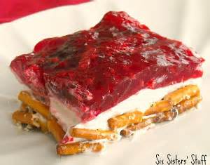 raspberry-pretzel-jello-thebestdessertrecipescom image