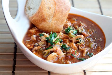 chicken-andouille-and-shrimp-gumbo-simple image