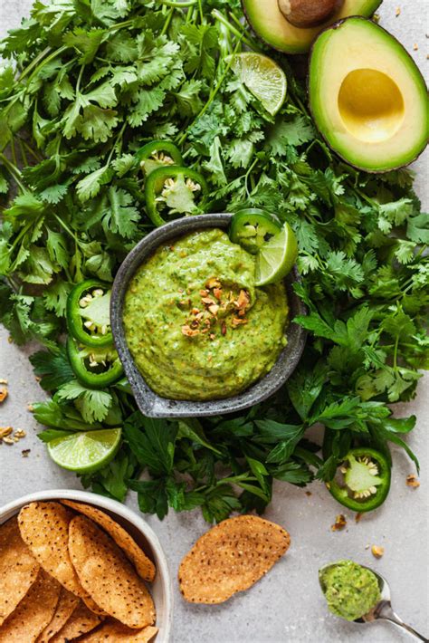 easy-green-avocado-sauce-the-live-in-kitchen image