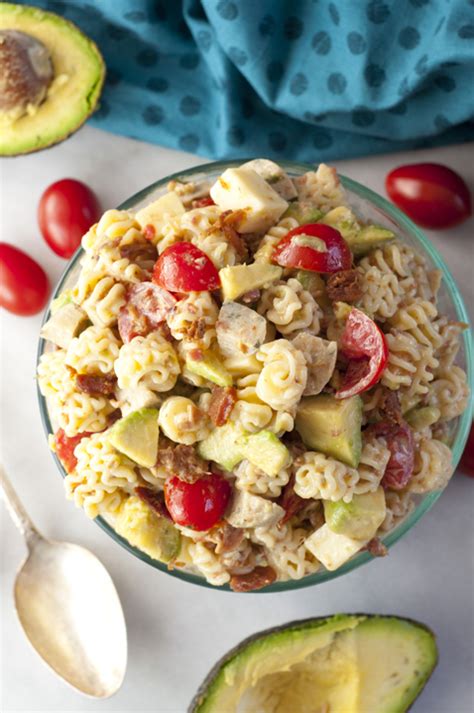 chicken-club-sausage-pasta-salad-wishes-and-dishes image