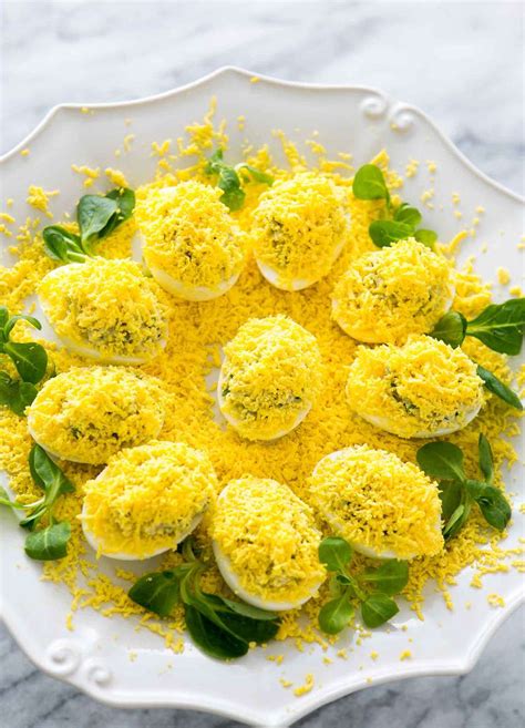 eggs-mimosa-with-artichoke-tapenade image