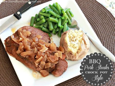 bbq-pork-steaks-in-the-crock-pot-love-of-family image