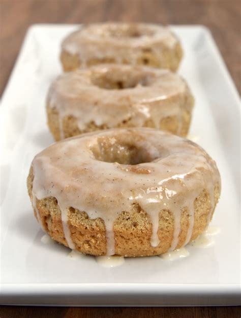 spice-cake-doughnuts-with-vanilla-bean-glaze-bake image