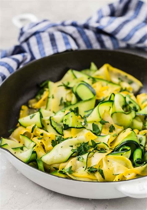 sauted-summer-squash-and-zucchini-ribbons-rachel image