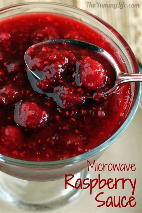 microwave-raspberry-sauce-the-yummy-life image