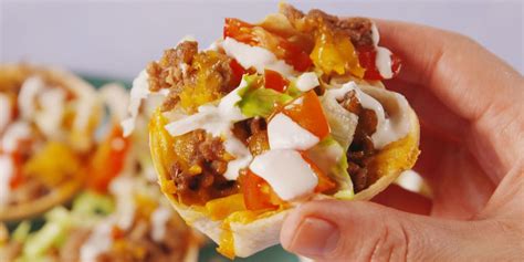 best-taco-cups-recipe-how-to-make-taco-cups-delish image