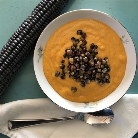 butternut-squash-and-blue-corn-soup-new-mexico image