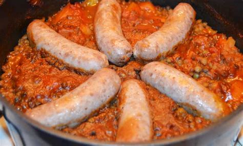 sausage-and-lentil-casserole-easy-low-cost-tasty image