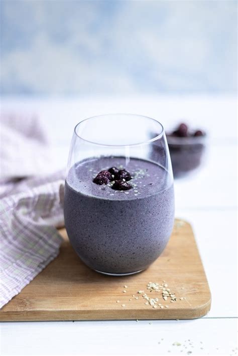 easy-purple-nourish-smoothie-purple-smoothie-recipe-two image
