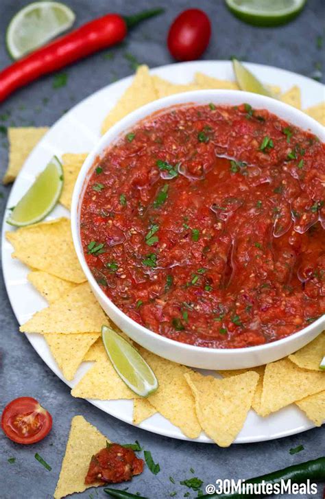 easy-salsa-recipe-30-minutes-meals image