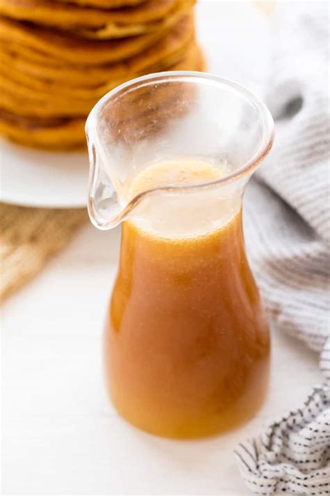 caramel-syrup-thestayathomechefcom image