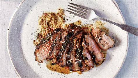 pork-shoulder-steaks-with-horseradish-mustard-sauce image