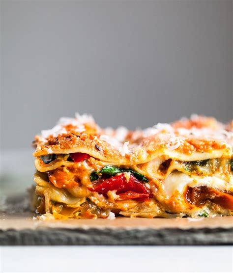 roasted-vegetable-lasagna-familystyle-food image