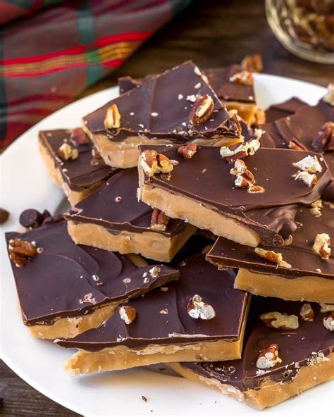 easy-homemade-toffee-recipe-video-lil-luna image