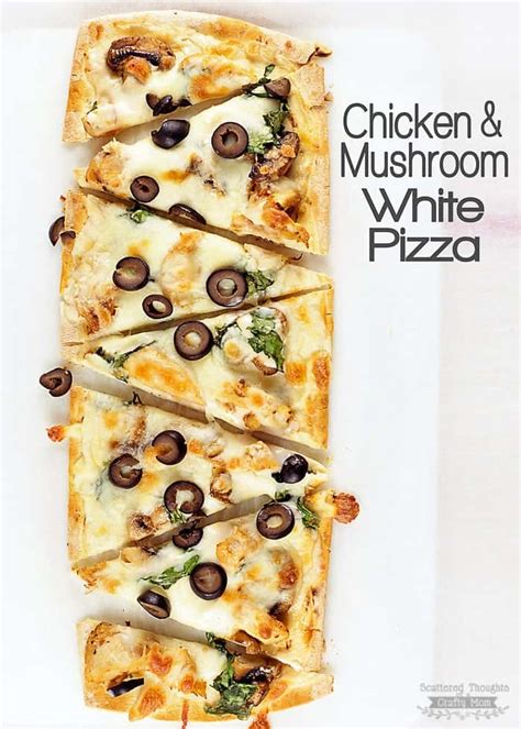 chicken-and-mushroom-white-pizza-scattered-thoughts image
