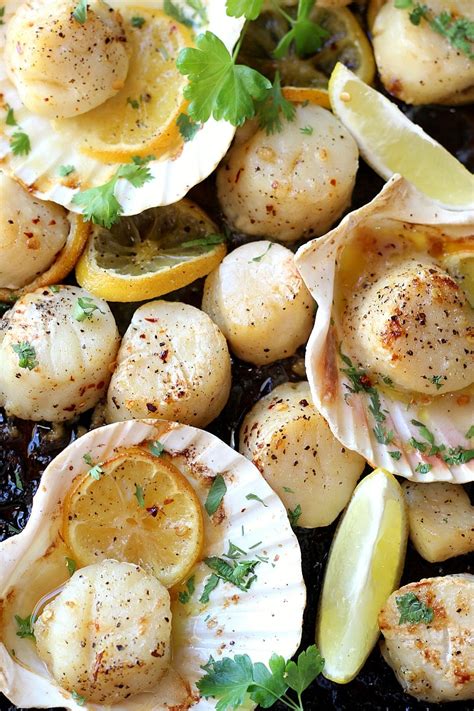 sheet-pan-garlic-butter-scallops-garden-in-the-kitchen image