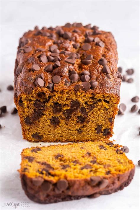 pumpkin-chocolate-chip-bread-the-recipe-rebel image