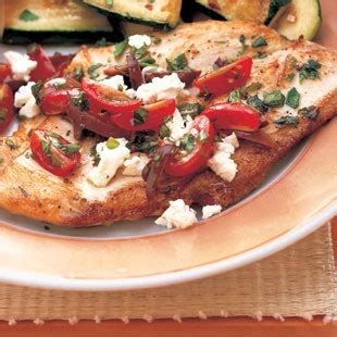 sauted-chicken-with-tomatoes-olives-and-feta-bon image