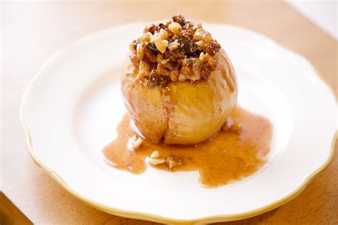 baked-stuffed-cinnamon-apples-with-tahini-nuts-and image