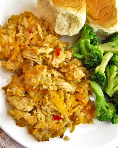 cheddar-bacon-chicken-and-rice-bake-booyah-buffet image