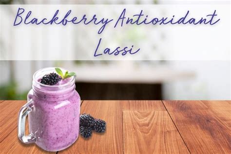blackberry-antioxidant-lassi-recipe-perque image