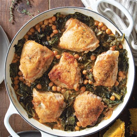 hot-sauce-braised-chicken-and-greens-southern-cast-iron image