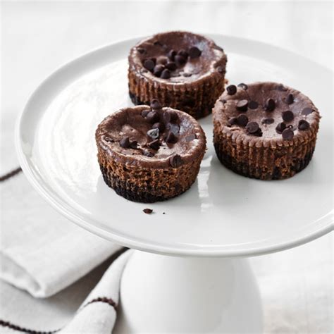 mini-chocolate-hazelnut-cheesecakes-recipe-food image
