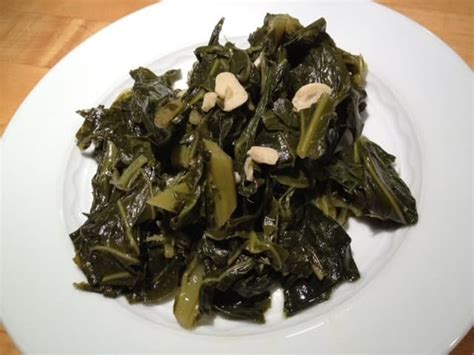 healthy-braised-collard-greens-with-garlic-the image