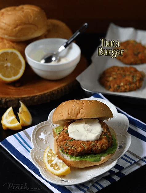 easy-and-delicious-tuna-burgers-the-peach-kitchen image