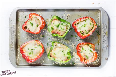 low-carb-stuffed-peppers-recipe-low-carb-pizza image