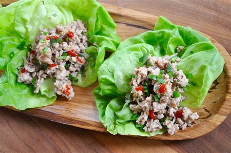 ginger-sriracha-chicken-lettuce-wraps-real-healthy image