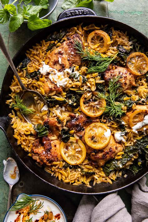 one-skillet-lemon-butter-dijon-chicken-and-orzo-with image