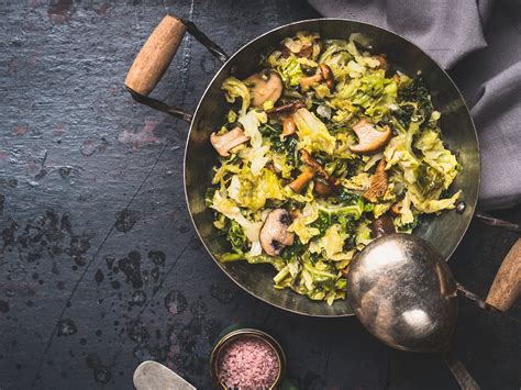 green-cabbage-mushrooms-recipes-dr-weils image