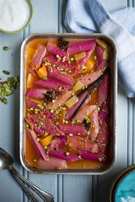 slow-roasted-rhubarb-donal-skehan-eat-live-go image