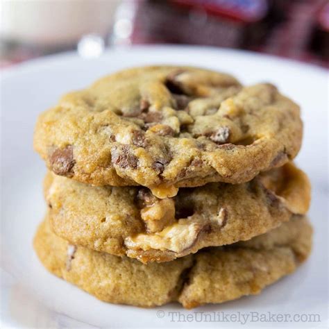 snickers-cookies-recipe-with-step-by-step-photos image