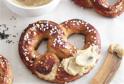 soft-pretzels-with-whipped-honey-molasses-butter image