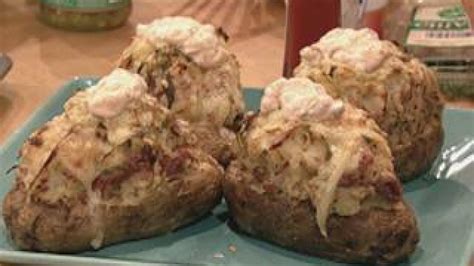 reuben-stuffed-potatoes-recipe-rachael-ray-show image