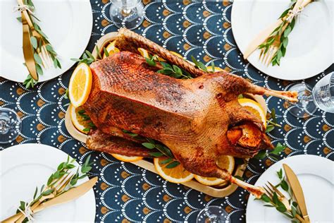 roast-goose-recipe-the-spruce-eats image