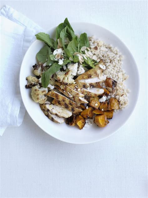 warm-moroccan-chicken-and-israeli-couscous-salad image