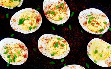 classic-deviled-eggs-just-4-ingredients-take-two-tapas image
