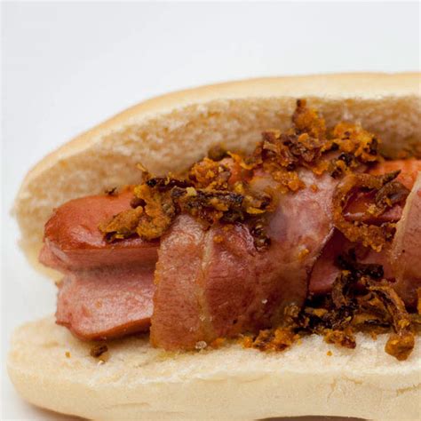 bacon-wrapped-hot-dogs-recipes-fast-food image