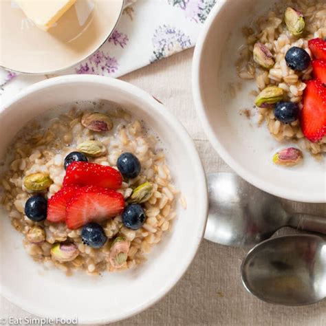 easy-whole-oat-groats-oatmeal-recipe-eat-simple-food image