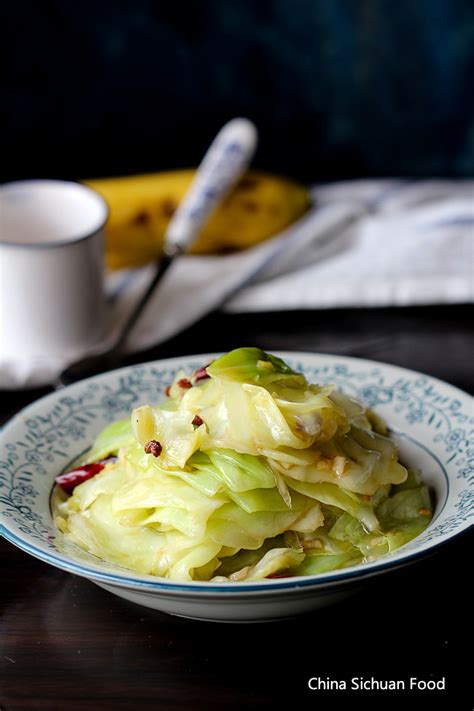 chinese-cabbage-stir-fry-china-sichuan-food image