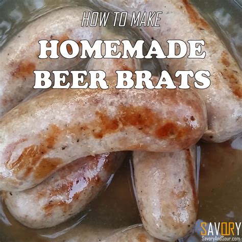homemade-bratwurst-recipe-wisconsin-beer-brat-style image