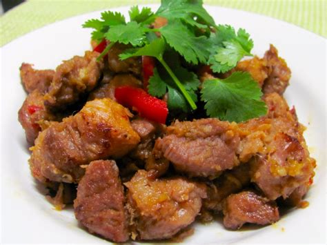 griots-recipe-haitian-fried-glazed-pork-whats4eats image